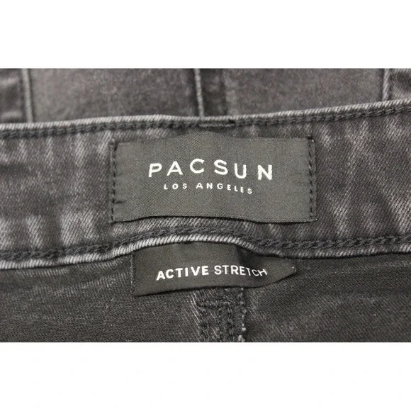 Pacsun Stretch Slim Fit Jeans Men's Size 31 Vintage Wash‎ Casual Everyday - Picture 6 of 14